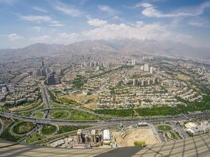 Tehran z Milad tower