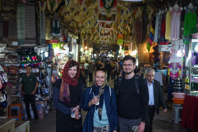 Naše výprava na bazaru