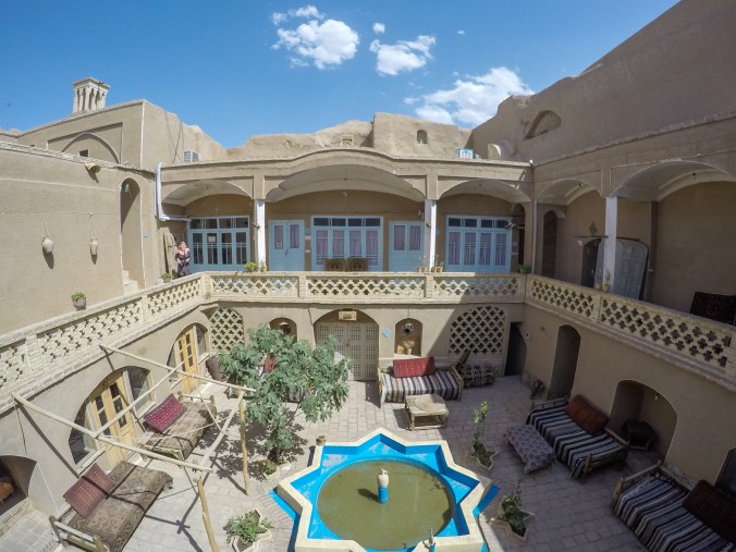 Nádvoří Noghli house